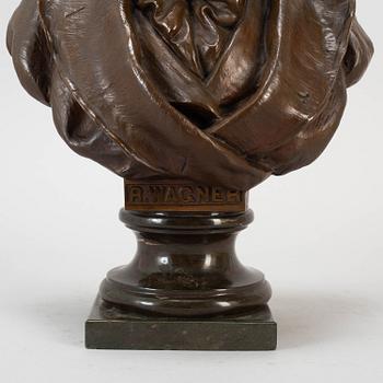 S. ALLEGRO, 19th Century, sculpture, bronze, signerad.