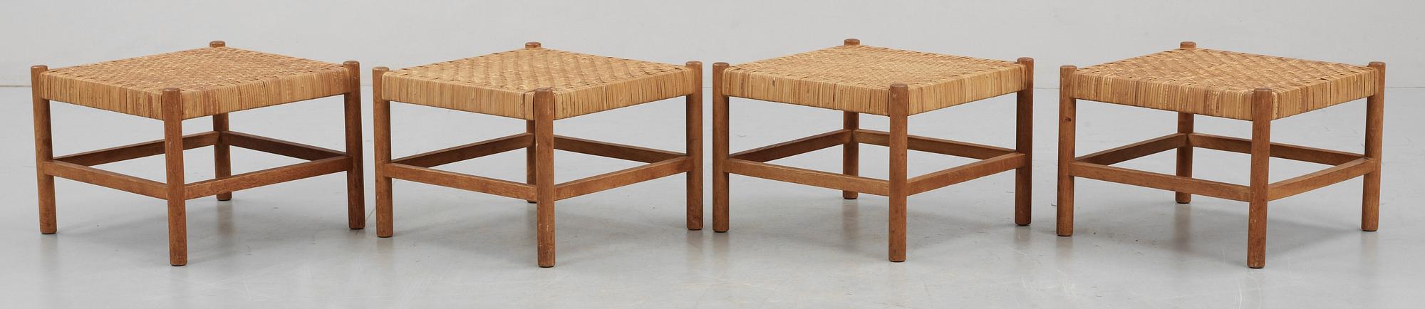 BORD MED PALLAR, 1+4st, Axel Thygesen, Interna, Sverige, 1960-tal.