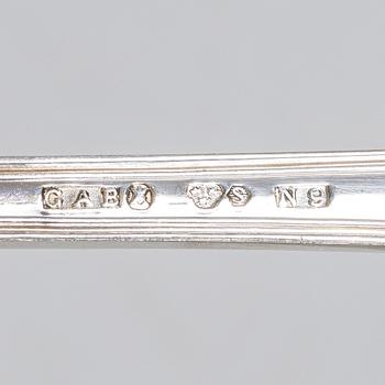 40 pieces of French Lily silver cutlery, including CG Hallberg, 1950s - 1960s, Sweden.