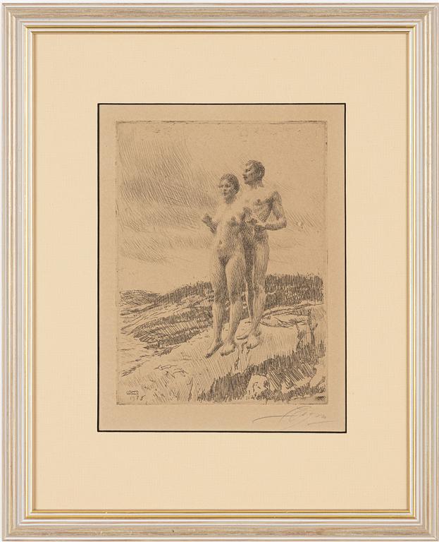 Anders Zorn, "De två".