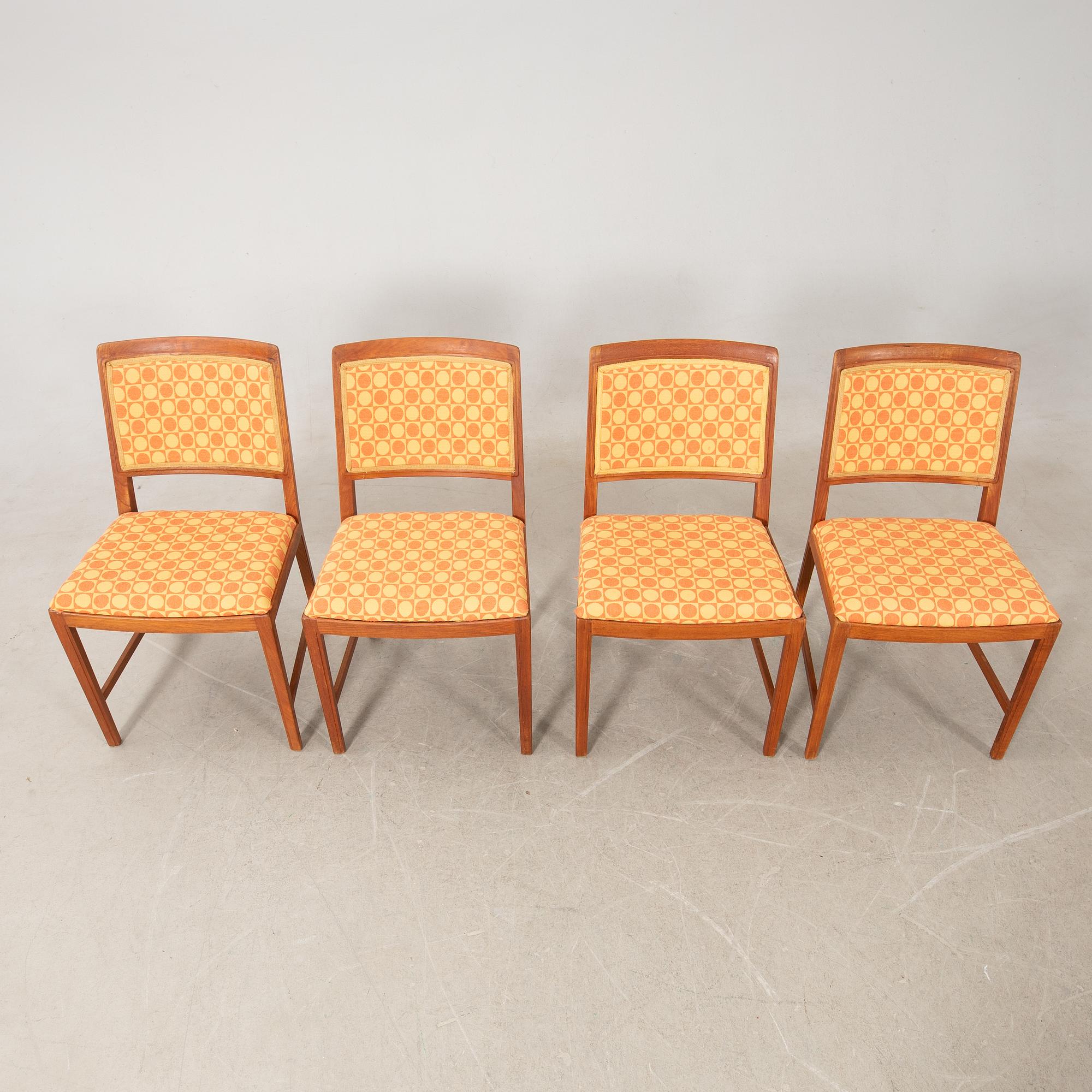 Bertil Fridhagen, dining group, "Diamant", 5 dlr, Bodafors, 1960s.