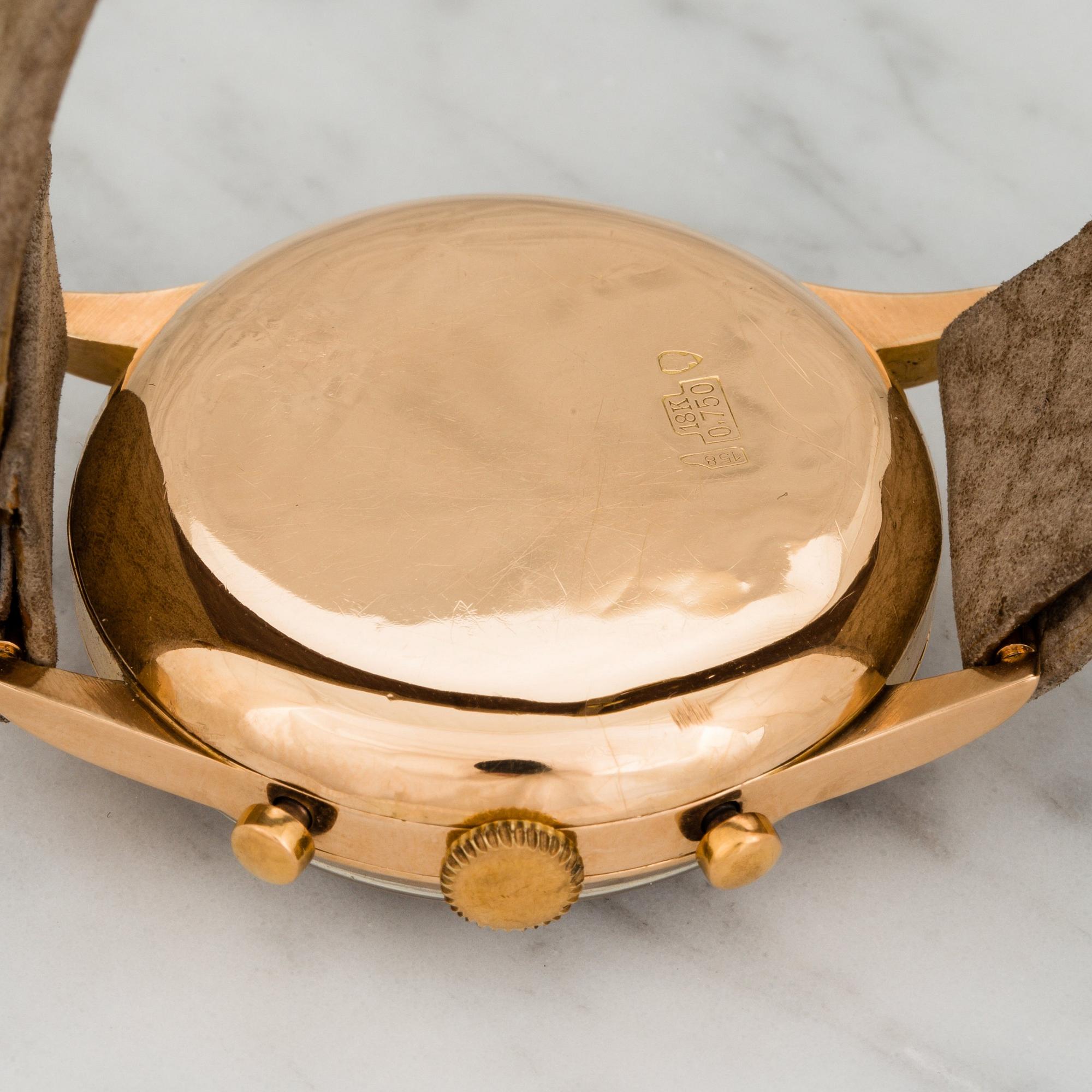 BAUME & MERCIER, Genève, kronograf, armbandsur, 37,5 mm,
