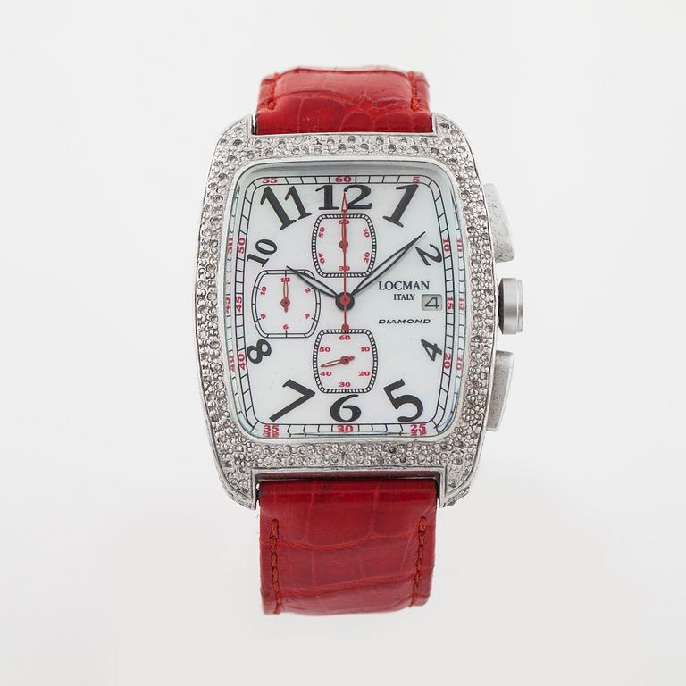 WRISTWATCH, "Diamond" by Locman Italy, 29 x 34 mm (40 x 49 mm).