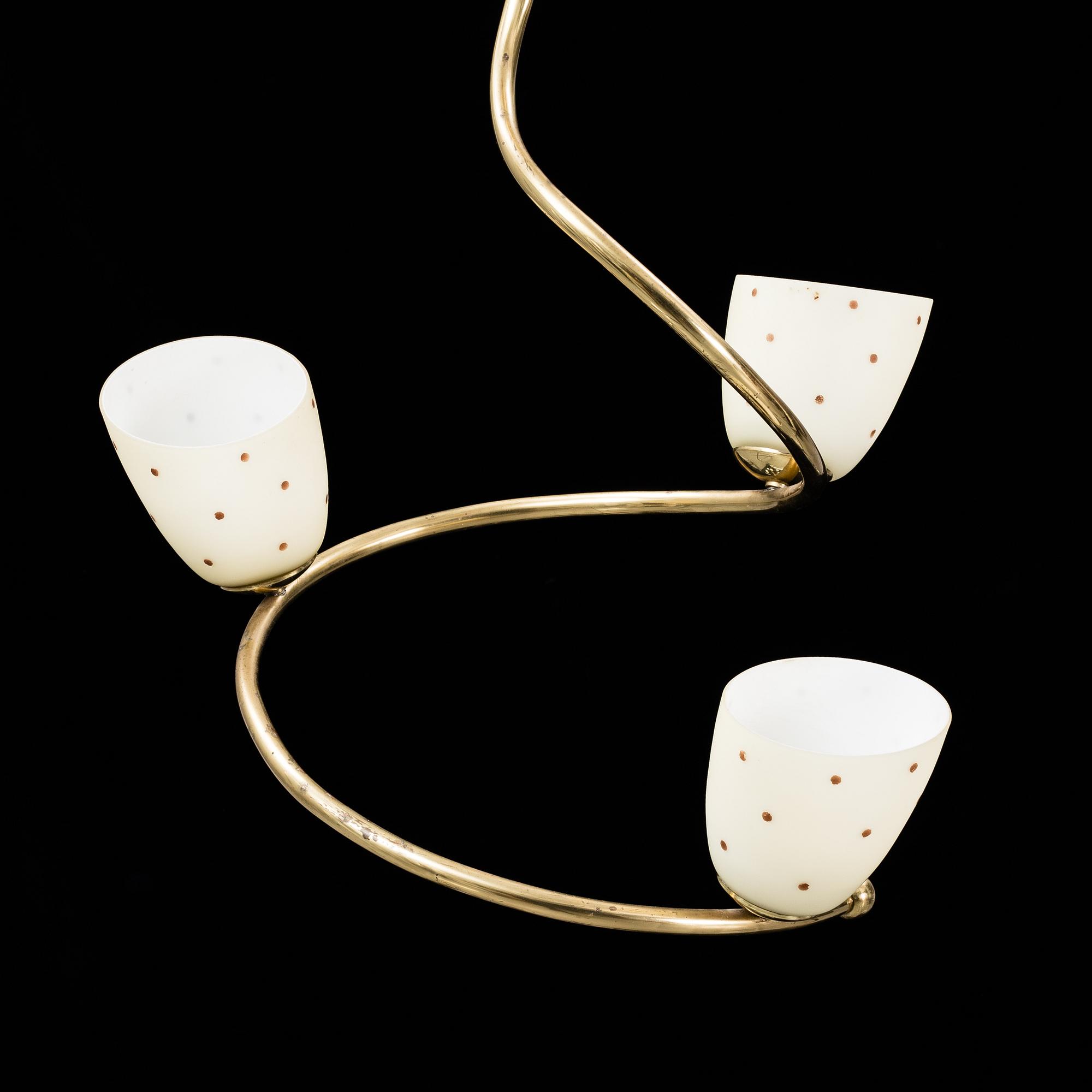 A 1950's ceiling light.