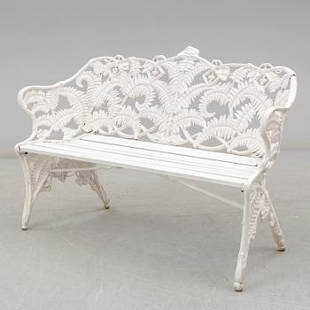 SOFFA, 2 FÅTÖLJER, "Ormbunke", Melins Anderstorp, 1900-talets andra hälft.