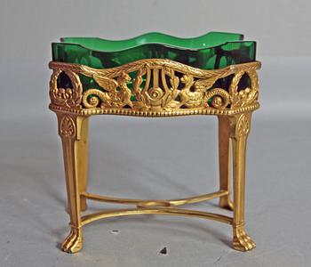 SKÅL, metall och glas. WMF, Empirestil.