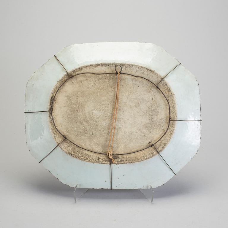 STEKFAT, kompaniporslin, Kina, Qianlong (1736-95).