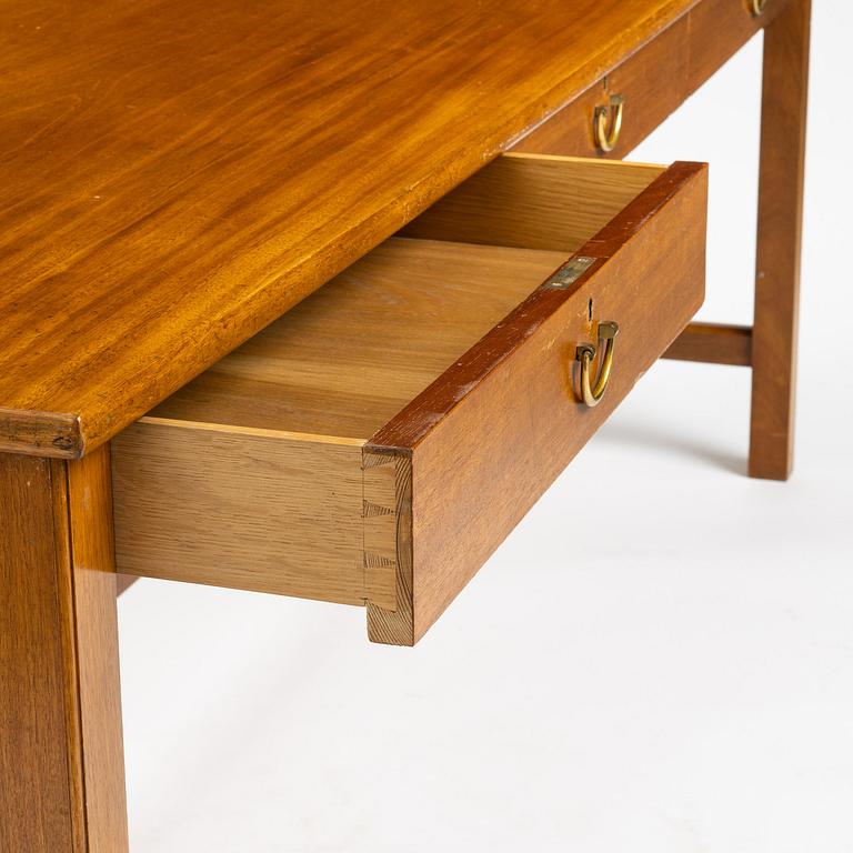 Josef Frank, a mahogany desk model "B 1160", Firma Svenskt Tenn, 1940s-50s.