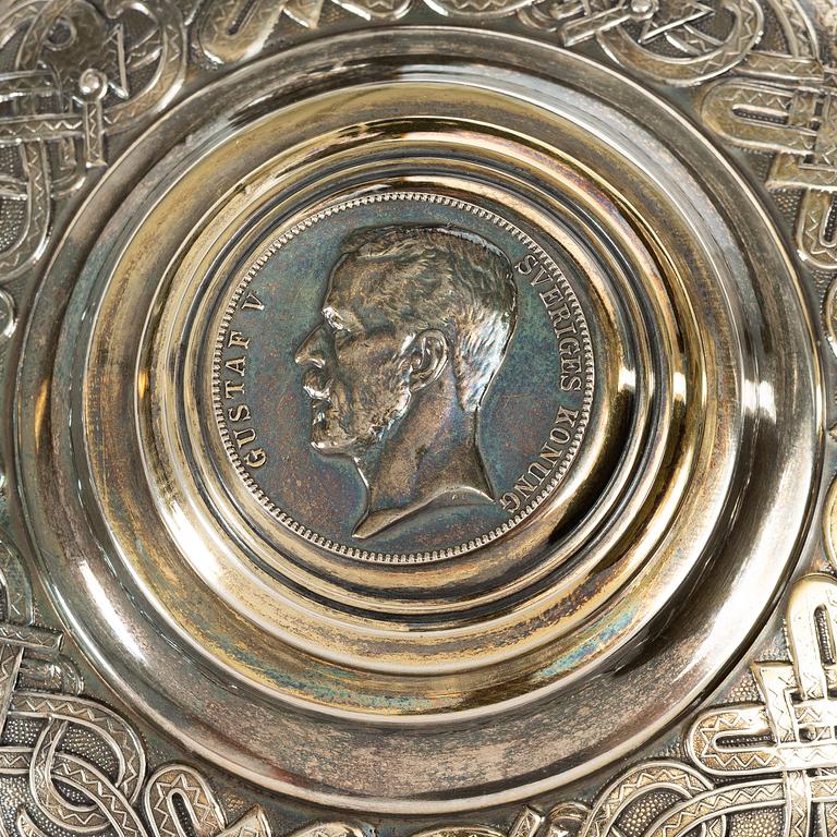 C.G. Hallberg, A silver tankard, Stockholm 1952.