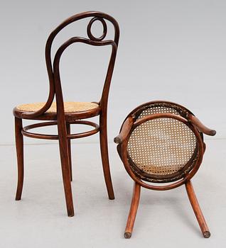 STOLAR, 3 st, Thonet, 1900-talets början.