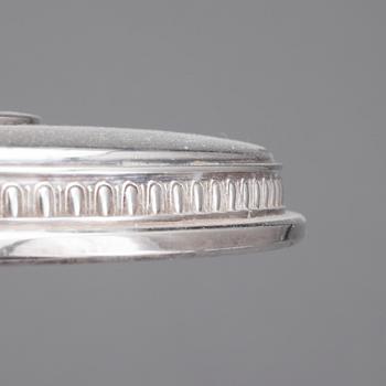 LJUSSTAKAR, ett par, silver, GAB, Stockholm, 1951, vikt ca 615 g.