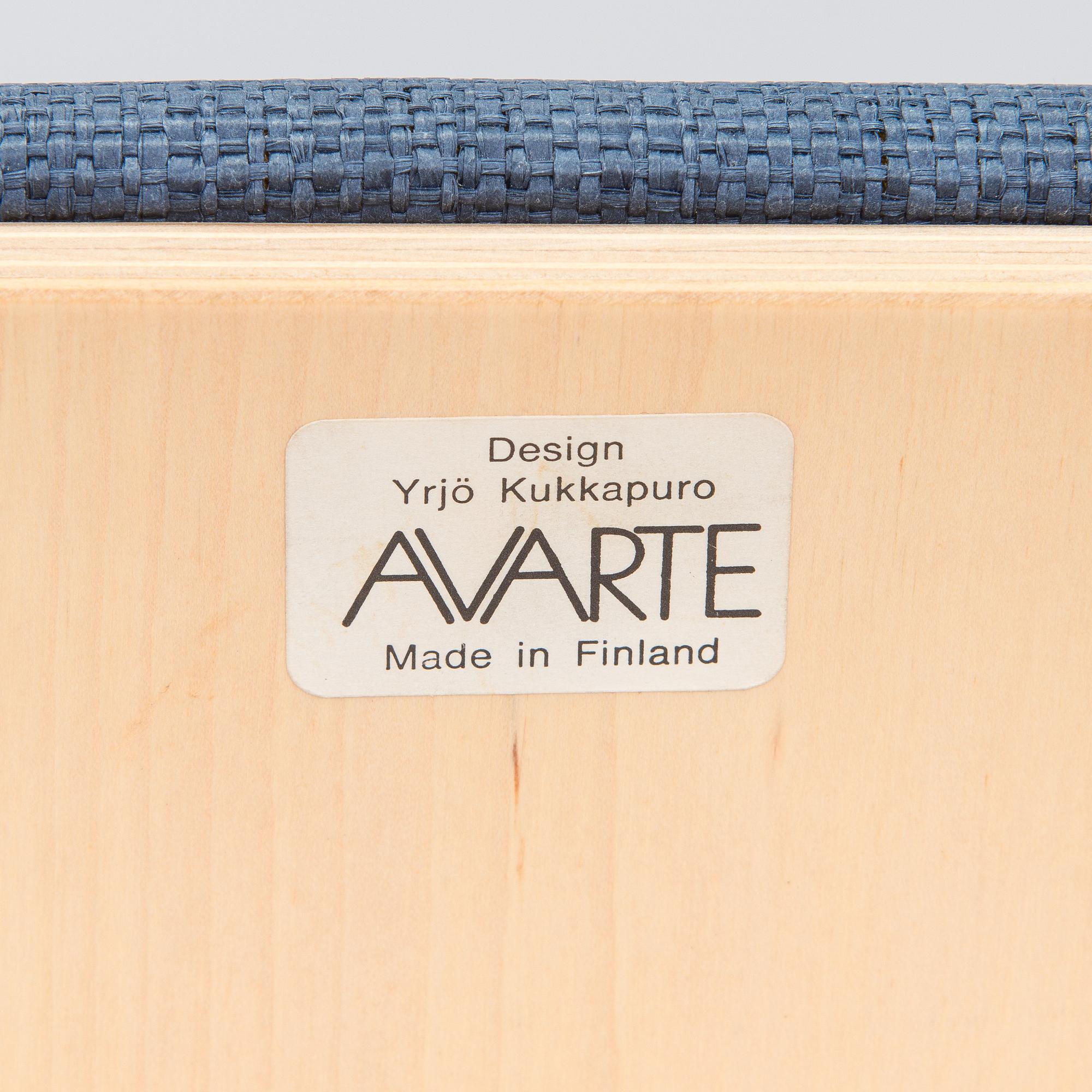Yrjö Kukkapuro, a pair of 1980s  "Sirkus" armchairs, Avarte.