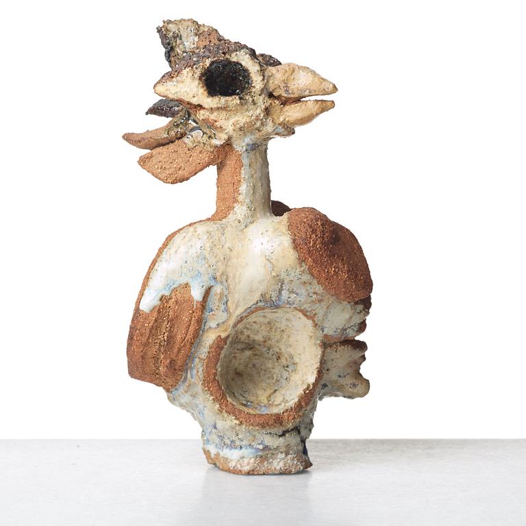 Tyra Lundgren, a stoneware sculpture of a bird, Sweden 1967.