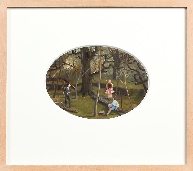 PATRIK ANDINÉ, olja, signerad och daterad 2010.