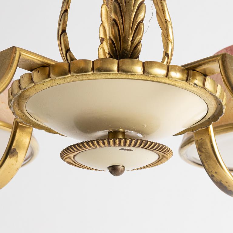 Ceiling lamp, first half of the 20th century.