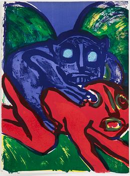 BENGT LINDSTRÖM, set with 7 lithographs in colours, 1975, each signed and numbered 92/200.