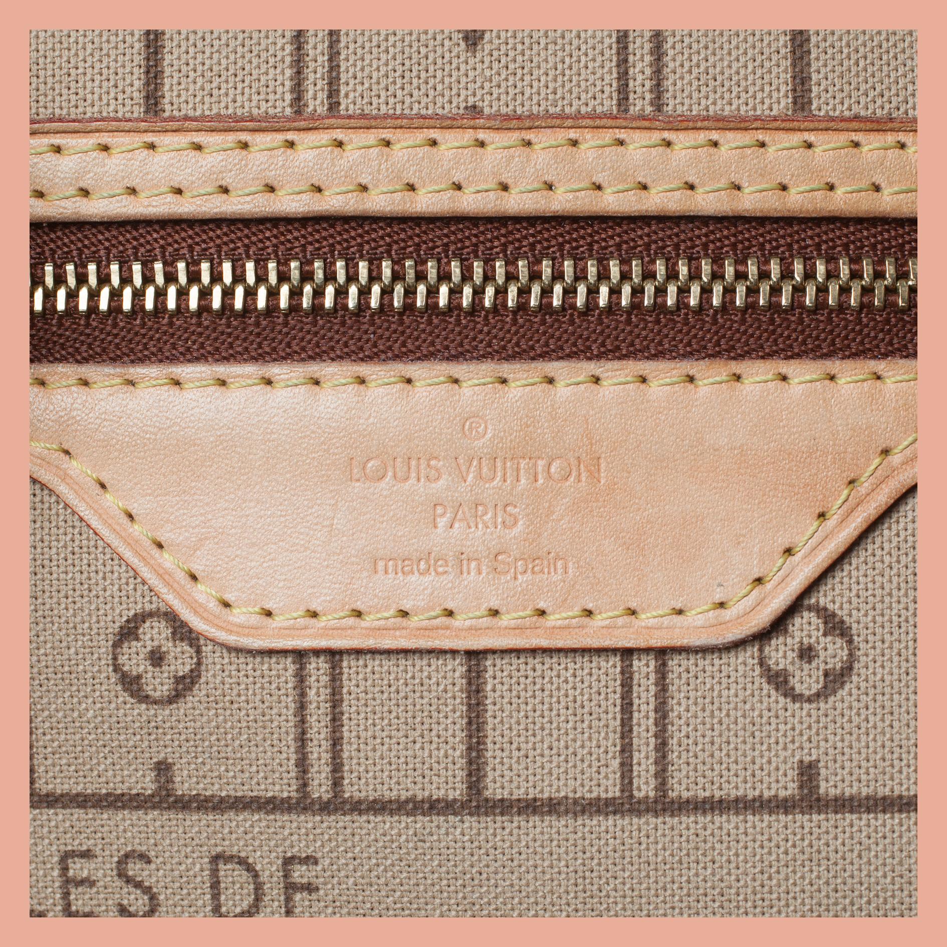 VÄSKA, "Neverfull", Louis Vuitton.