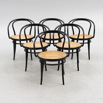 Michael Thonet, stolar, 6 st, "No 30", TON.