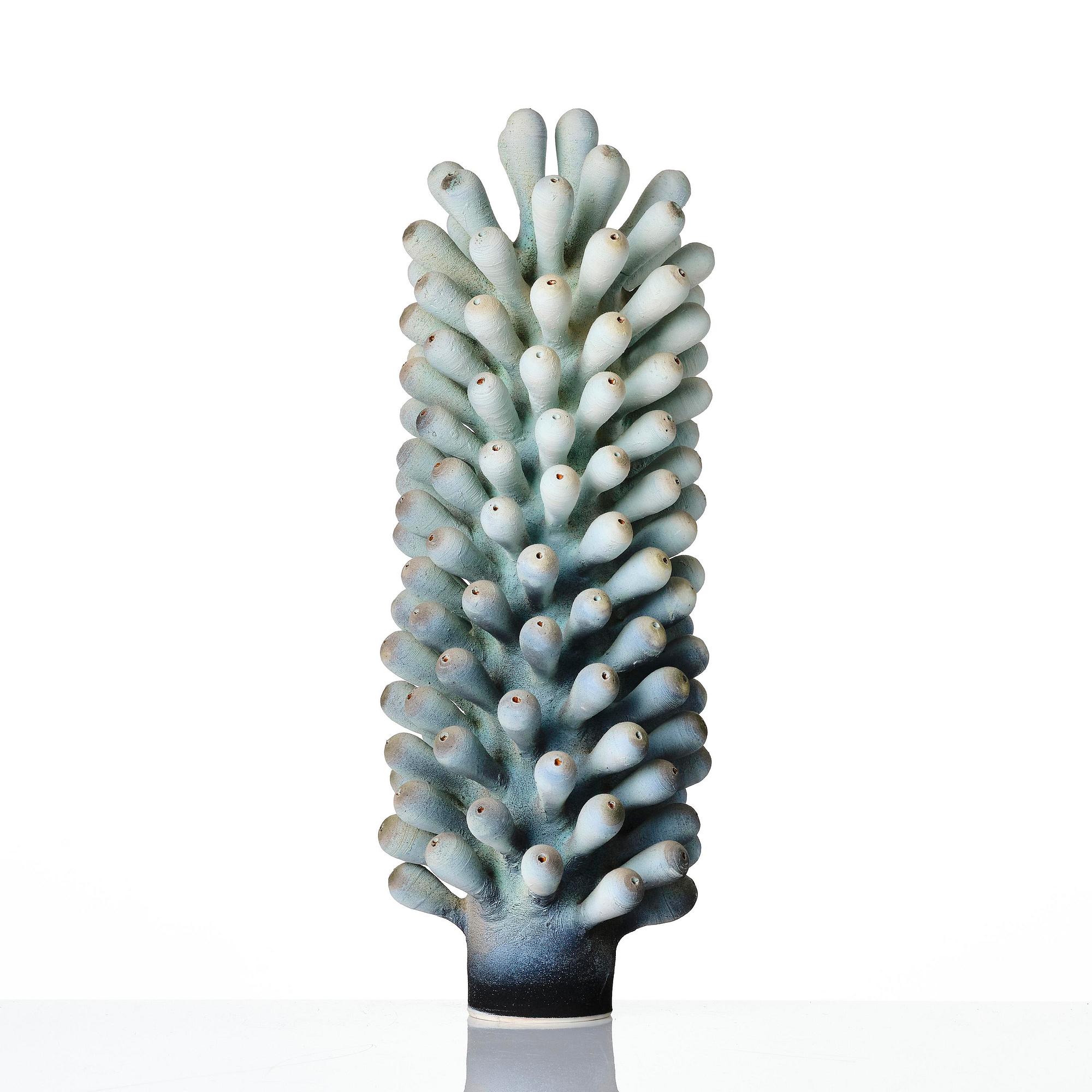 Eva Zethraeus, unik skulptur, stengods, egen studio.
