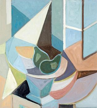 84. Elli Hemberg, "Kubistisk stilleben" (Cubist still life).
