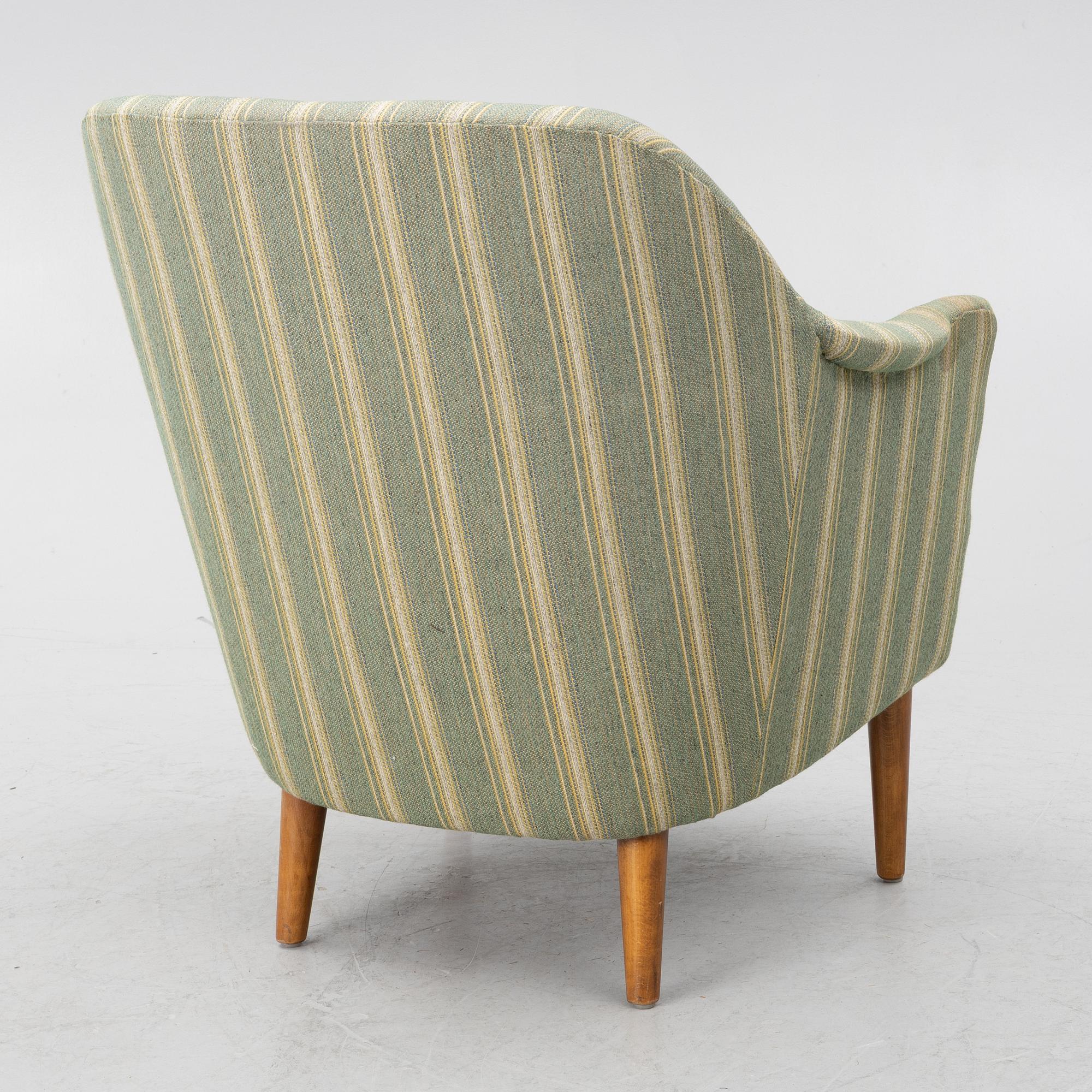 Carl Malmsten, a 'Samsas' armchair, second half of the 20th century.