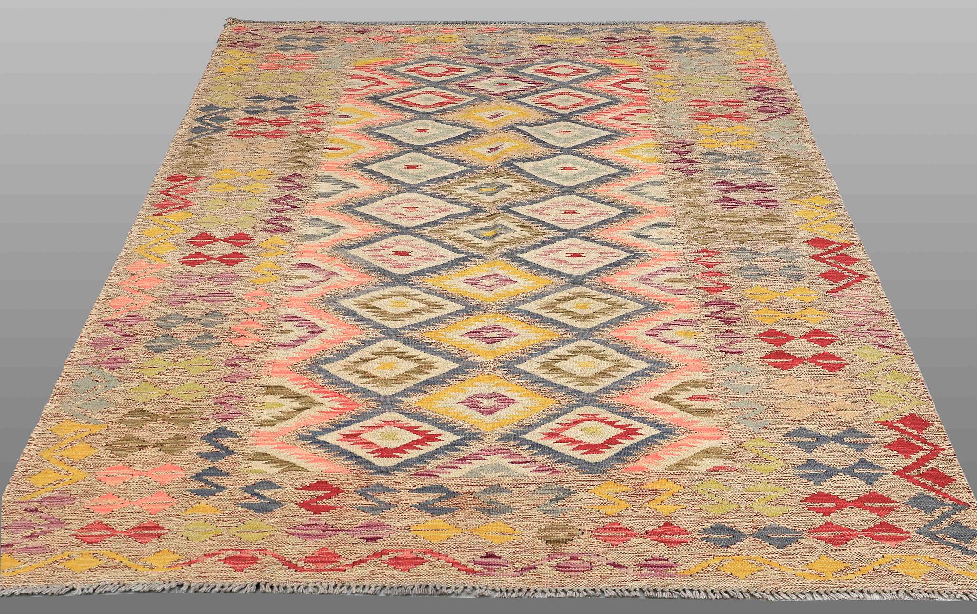 A RUG, Kilim, ca 245 x 177 cm.