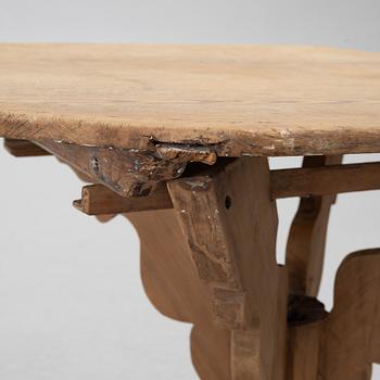 Bord, s.k. strålabord, allmoge, Dalarna, 1800-tal.