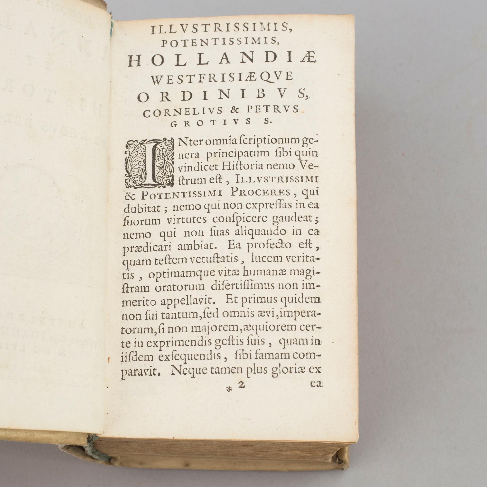 BOK. Hugo Grotius, 1658.