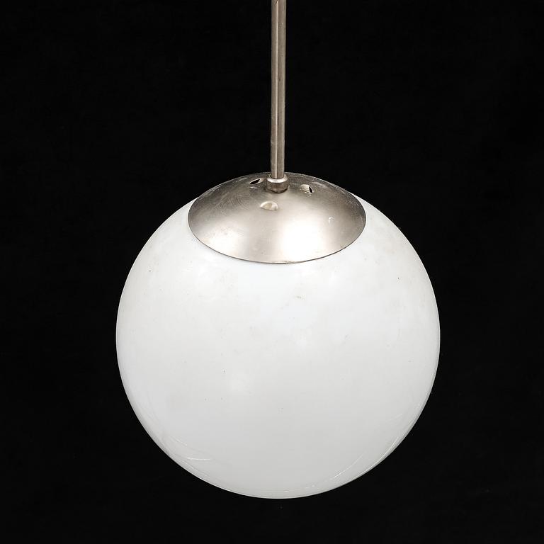 Two 1940s ceiling light.