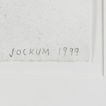 JOCKUM NORDSTRÖM, lithograph, 1999, on BFK Rives paper, signed in pencil and numbered 59/140.