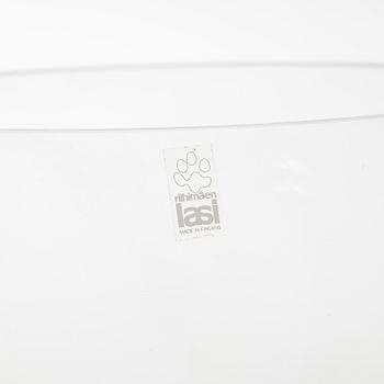 Erkkitapio Siiroinen, 1970s glass bowls, 2 pcs, "Old King Cole" Riihimäen Lasi, Finland.