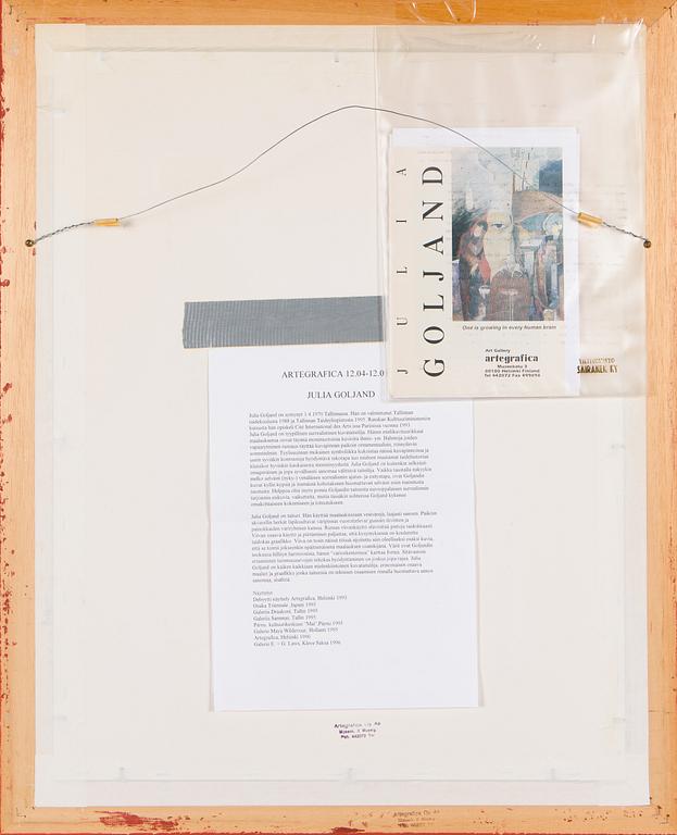 Julia Goljand, "In a robe of more than glory".