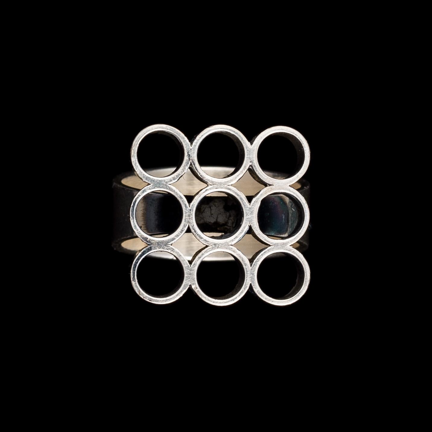 MIRJAM SALMINEN, RING, silver 916, Kaunis Koru 1965.