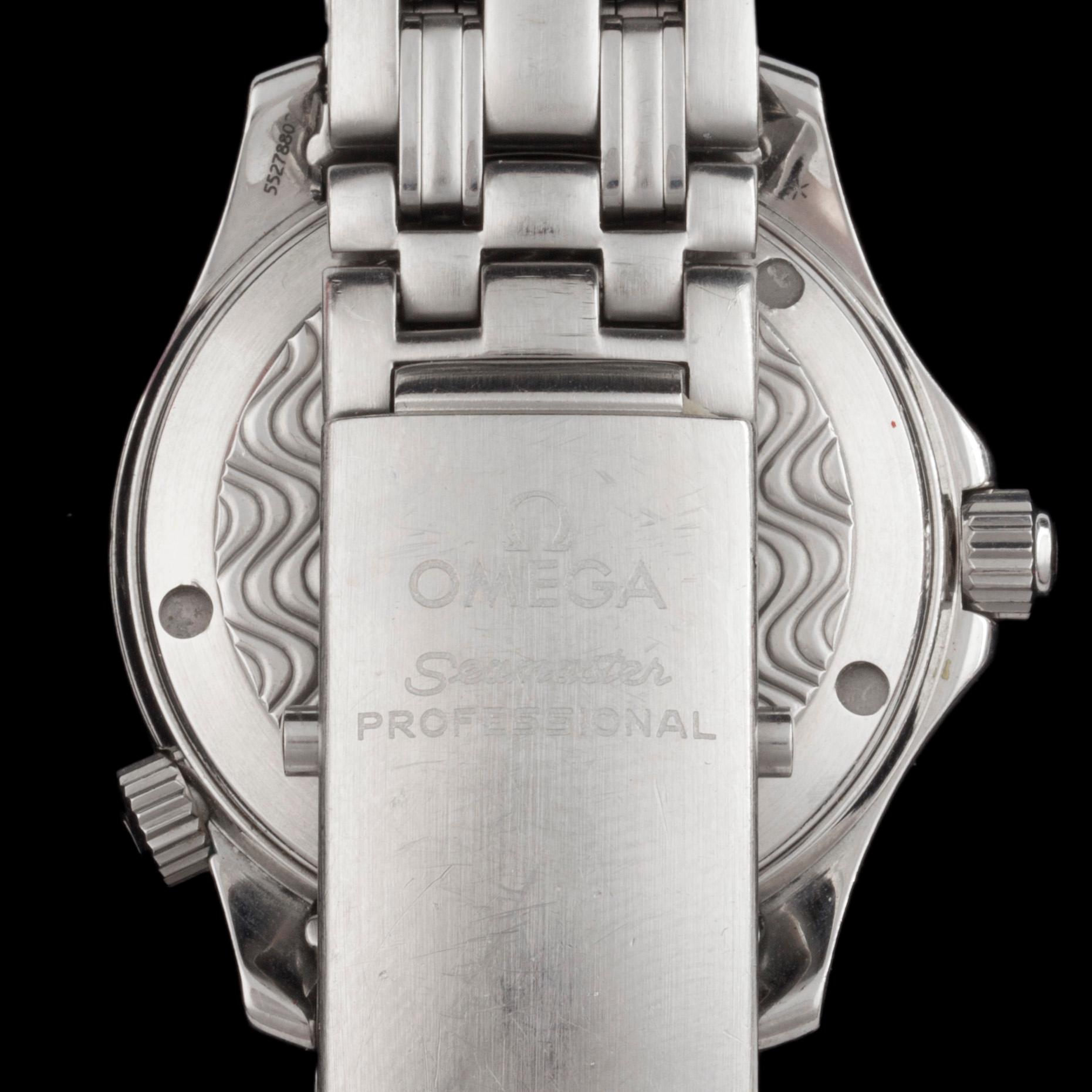 ARMBANDSUR, herr, stål, Omega, Seamaster, Professional, Diver,