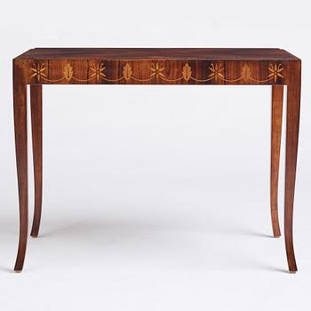 Reiners Möbelfabrik, a Swedish Grace coffee table, dated 26 2 1946.