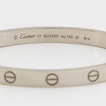 A Cartier "Love" bracelet.