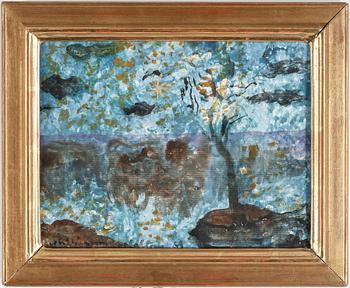 SVEN X:ET ERIXSON, gouache på pappannå, signerad, daterad -68.