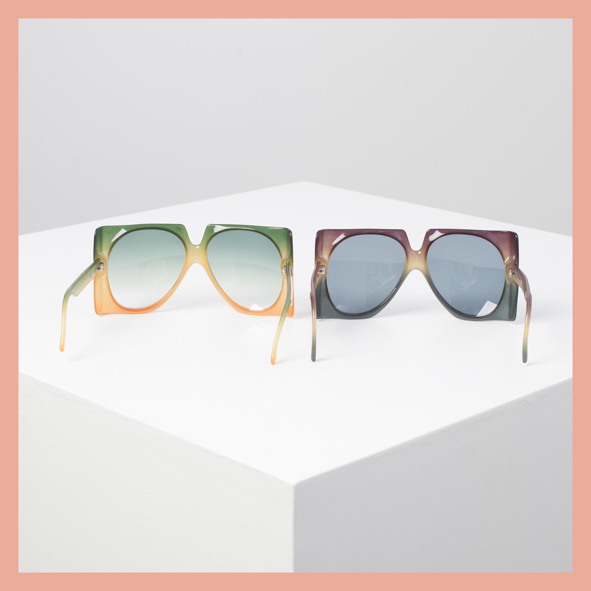 SUNGLASSES, two, Christian Dior.