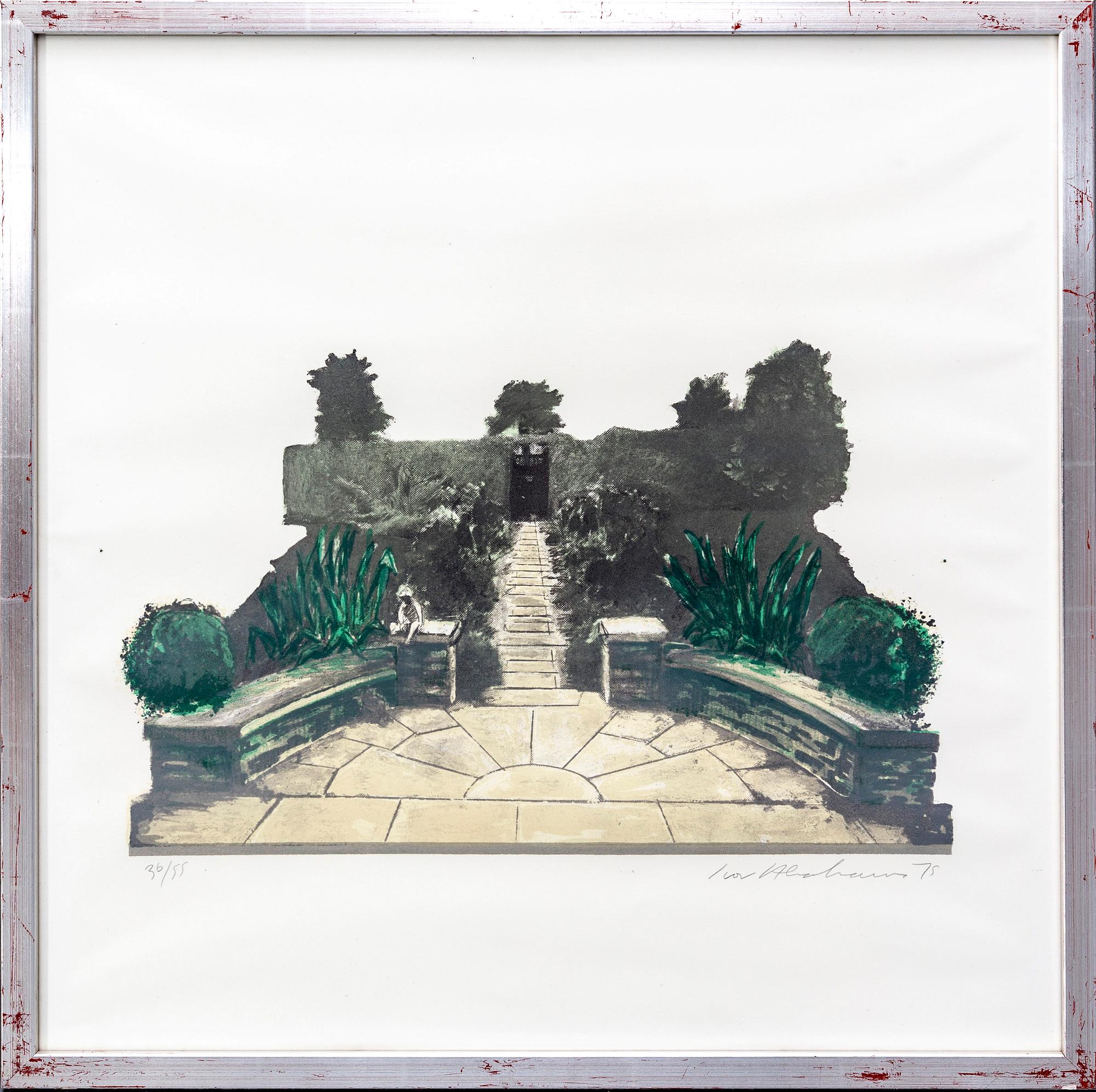 Ivor Abrahams, a set of four serigraphs in colour signd dated and numbered 75 36/55.