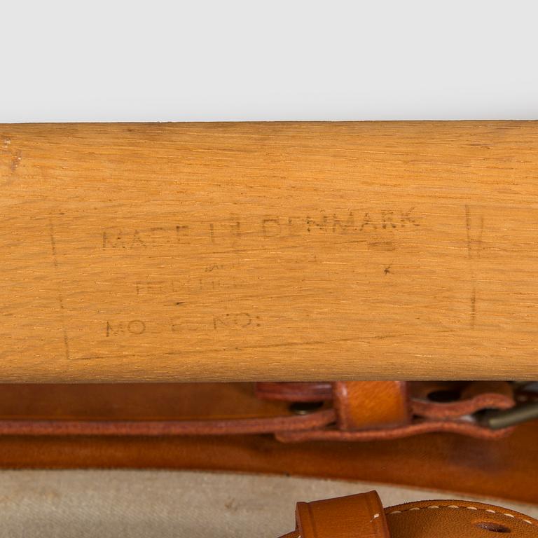 Børge Mogensen, fåtölj, "Den Spanske stol" modell 226 Fredericia stolefabrik, Danmark, 1900-talets mitt.