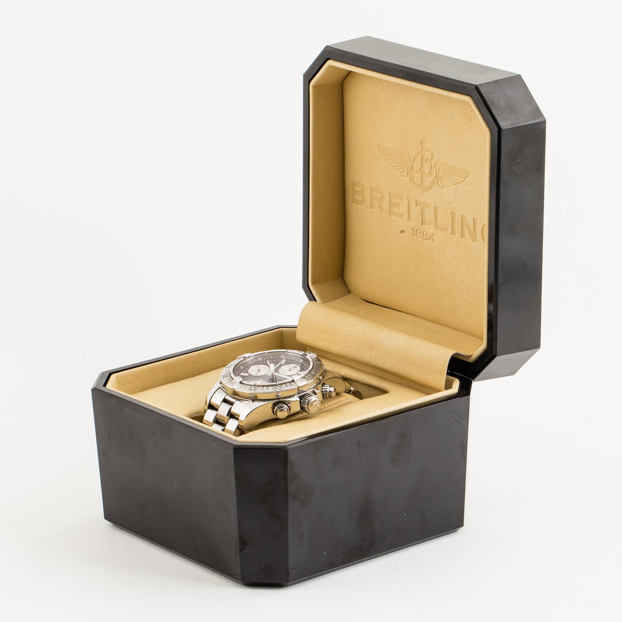 Breitling, Chrono SuperOcean (500M/1650FT), Chronometre, chronograph, wristwatch, 42 mm.