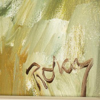 CHARLES ROKA, oil on canvas, signed.