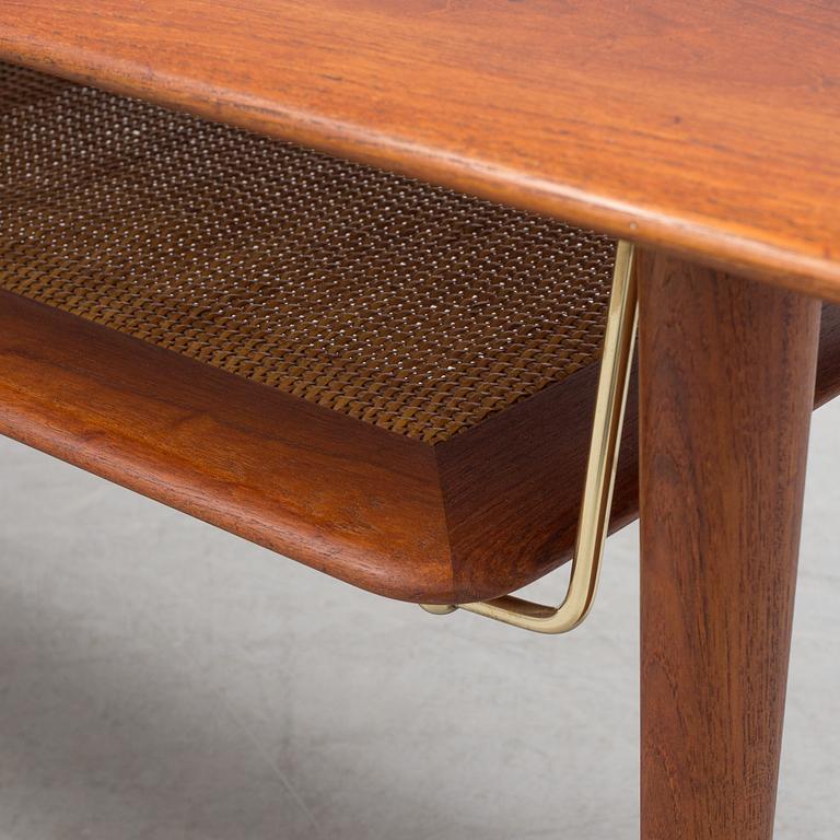 A teak sofa table by Peter Hvidt & Orla Moolgaard Nielsen, France & Søn. Denmark 1950/1960s.