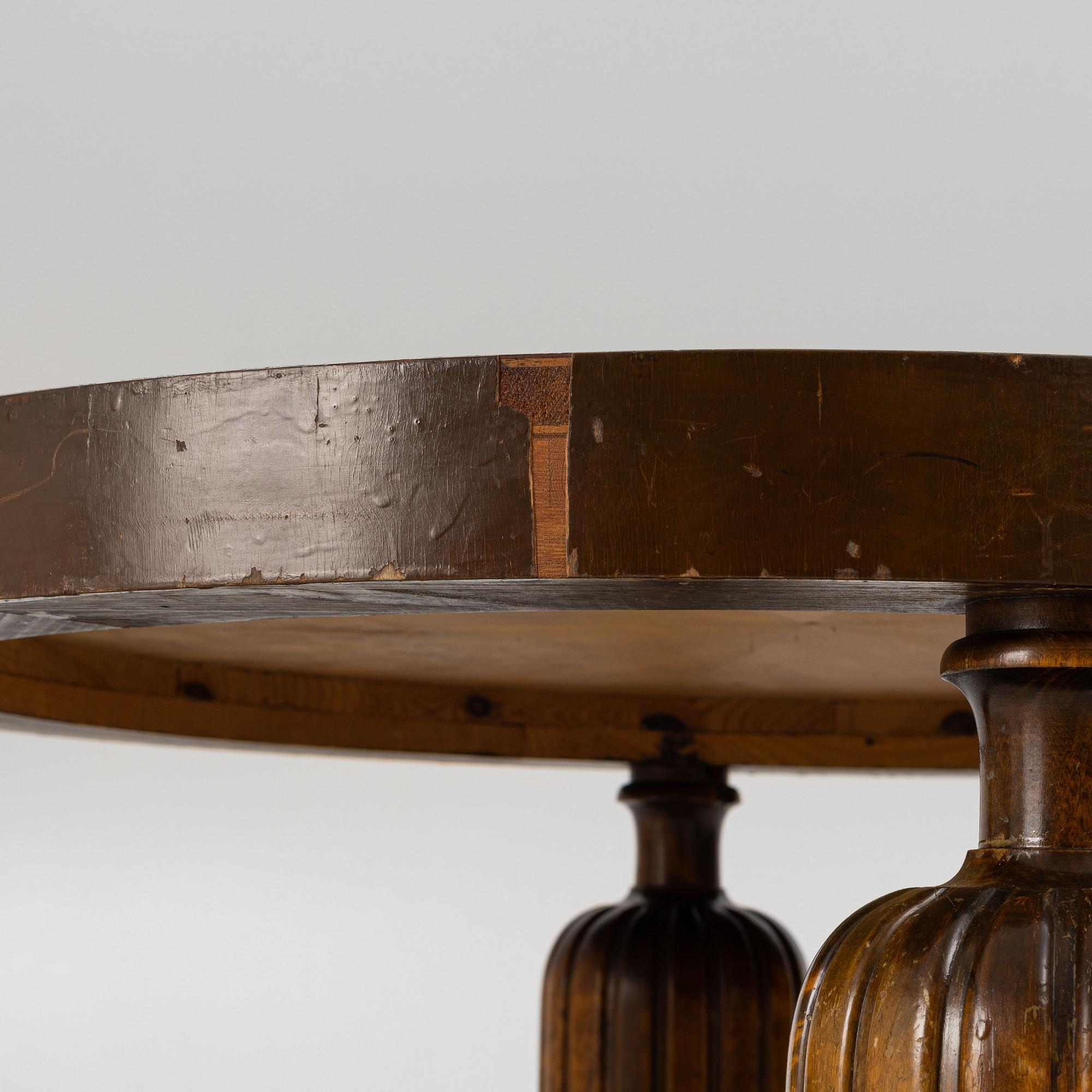 A 1930's/40's coffee table.