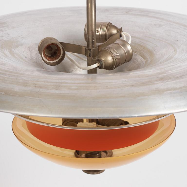 Erik Tidstrand, a ceiling lamp, model "28903", Nordiska Kompaniet 1930s.