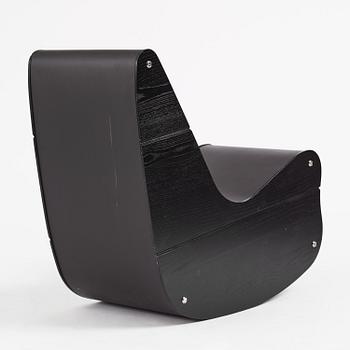 Frederick John Kiesler, a "Correalist Rocker" chair, Wittmann Möbelwerkstätten, Austria, post 2002.