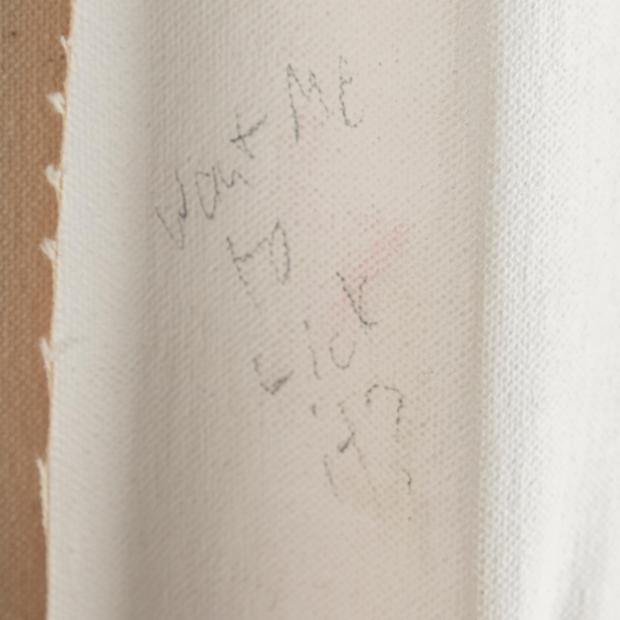 GERALD DAVIS, acrylic on canvas, signed and dated 2011 a tergo.