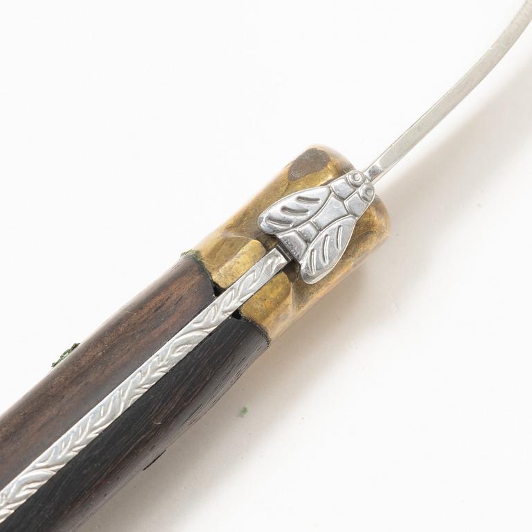 Cutlery, 40 pcs, Claude Dozorme and Arbalète G. David Laguiole, France.