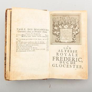 Erasmus av Rotterdam, böcker 6 delar i 3 band (3), Leiden 1720.