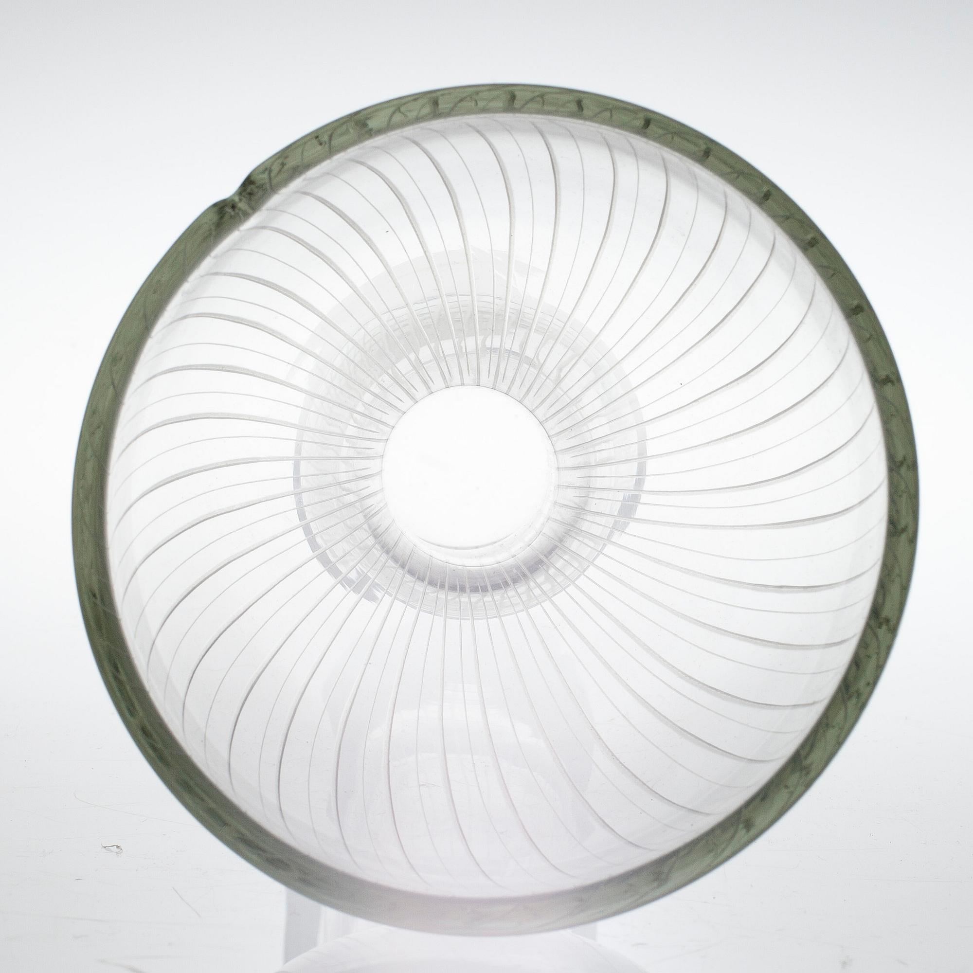 VAS, glas, signerad Tapio Wirkkala Iittala 3520.